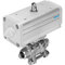 Ball valve Series: VZBA Stainless steel Pneumatic operated Double acting Butt weld EN 12627 PN63
